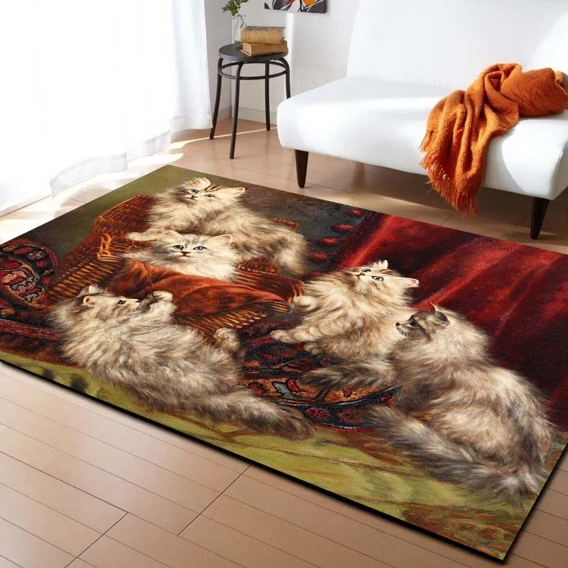 Милый кошачий ковер с рисунком, ковер для гостиной, столовой, спальни, коврик для украшения дома, коврики для йоги, коврики для входа в ванную...
Милый кошачий ковер с рисунком, ковер для гостиной, столовой, спальни, коврик для украшения дома, коврики для йоги, коврики для входа в ванную...