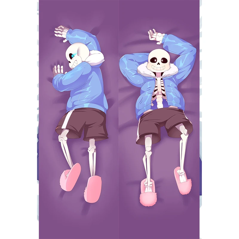 

New PatternGame Undertale S Sans Papyrus Toriel Anime Dakimakura Skeleton Boy Hugging Body Pillow Case Cover Otaku