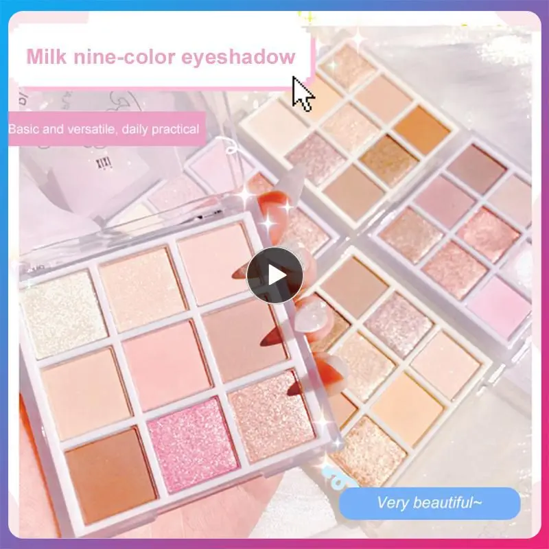 9Color Pearle Glitter Eyeshadow Palette Matte Shimmer Pigment Eyeshadow Lasting Non-smudged Makeup Palette Korean Style Cosmetic
9Color Pearle Glitter Eyeshadow Palette Matte Shimmer Pigment Eyeshadow Lasting Non-smudged Makeup Palette Korean Style Cosmetic