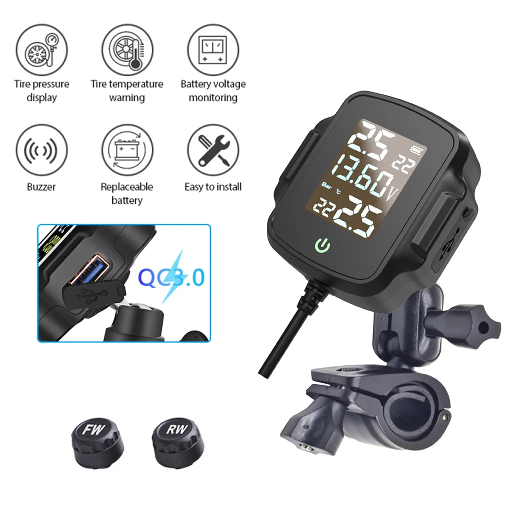 4 шт. монитор датчики система мониторинга часть TPMS автовелосипед аксессуары сигнализация