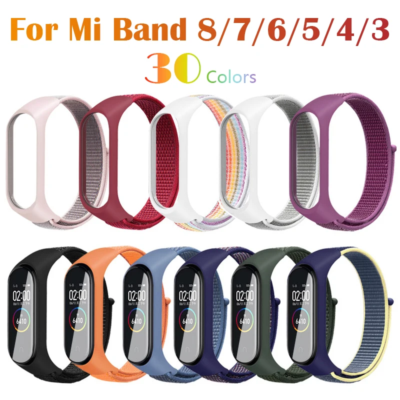 Ремешок спортивный для Xiaomi Mi band 8 7 6 5 4 3, нейлоновый сменный Браслет для Mi band 4 3 mi band 8 7
Ремешок спортивный для Xiaomi Mi band 8 7 6 5 4 3, нейлоновый сменный Браслет для Mi band 4 3 mi band 8 7