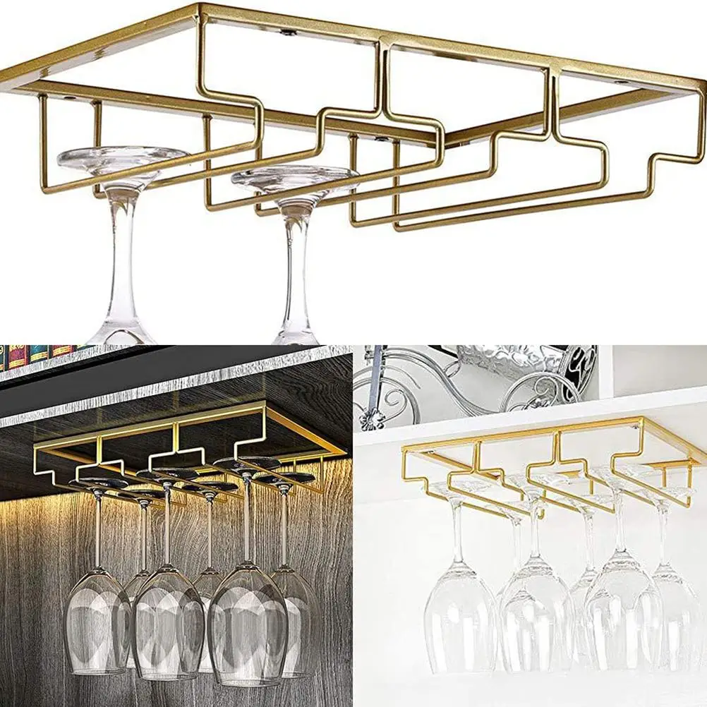 Wine Glass Rack Metal Goblet Holder Hanging Wine Glass Rack Rupside Down Cup Holder Home Bar Wine Cabinet Hanging Cup Holder
Wine Glass Rack Metal Goblet Holder Hanging Wine Glass Rack Rupside Down Cup Holder Home Bar Wine Cabinet Hanging Cup Holder