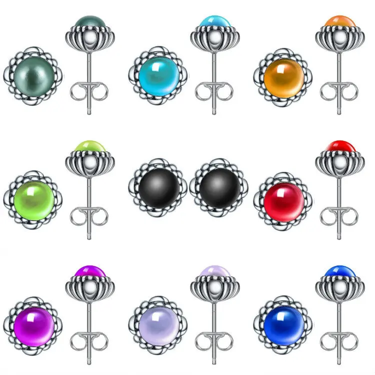Exquisite Silver Color Multicolor Opal Stud Earrings for Women's Gems Stone Crystal Earrings Party Jewelry Fashion Accessories
Exquisite Silver Color Multicolor Opal Stud Earrings for Women's Gems Stone Crystal Earrings Party Jewelry Fashion Accessories