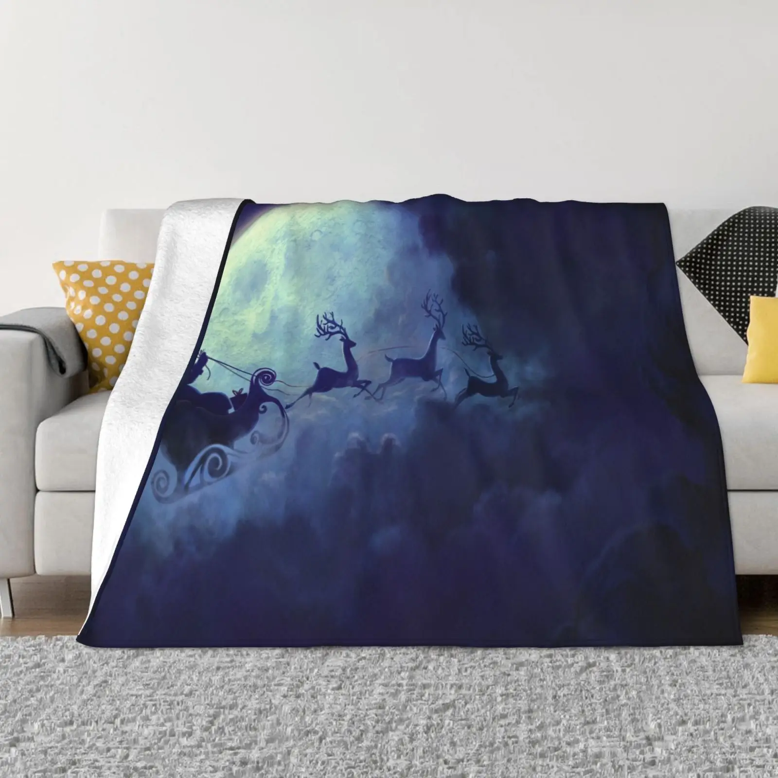 Durable Flannel Blanket Christmas Deer Santa Sled Lightweight Soft Microfiber Fabric for Couch Bed Car Travel Portable
Durable Flannel Blanket Christmas Deer Santa Sled Lightweight Soft Microfiber Fabric for Couch Bed Car Travel Portable