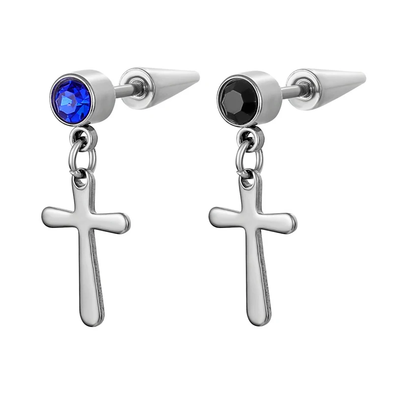 Titanium Cross Stainless Steel Earrings For Men Women Gothic Street Pop Cross Drop Earring Jewelry Statement
Titanium Cross Stainless Steel Earrings For Men Women Gothic Street Pop Cross Drop Earring Jewelry Statement