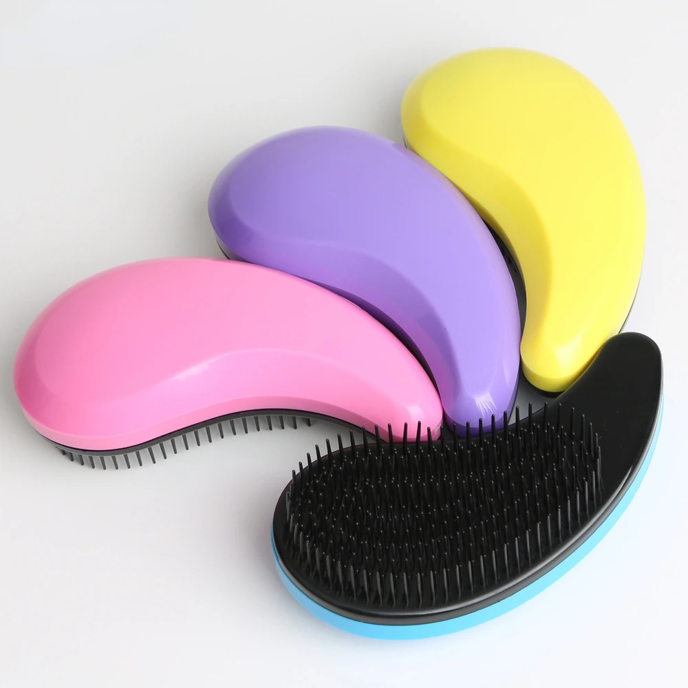 Tt Comb Anti Knot Comma Comb Massage Hair Comb Plastic Candy Color Children's Comb
Tt Comb Anti Knot Comma Comb Massage Hair Comb Plastic Candy Color Children's Comb