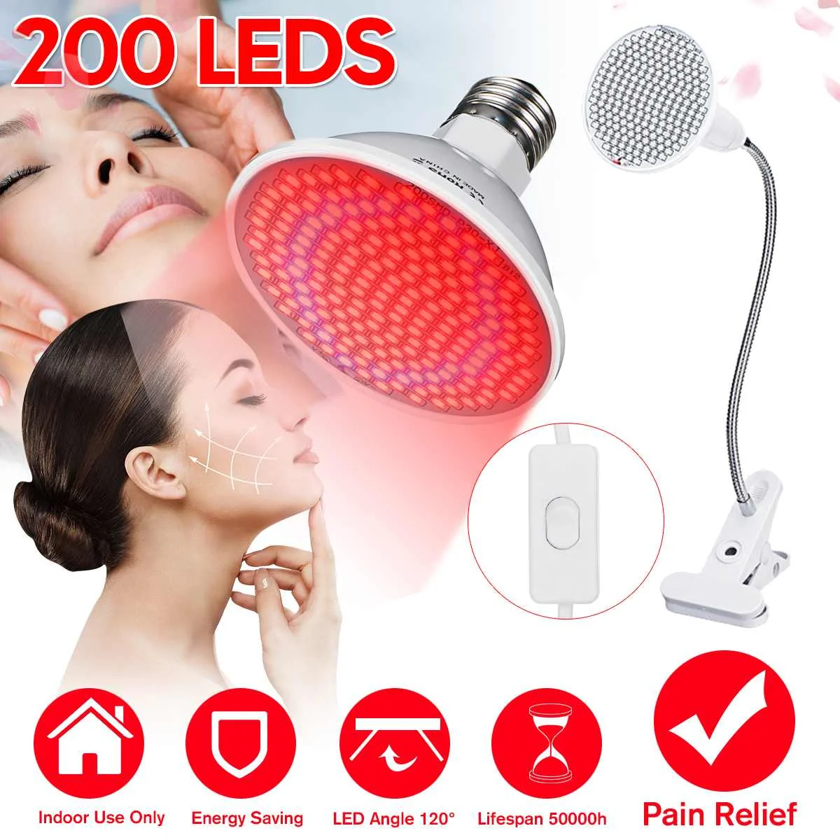 LED Light Photon Therapy Face Mask Beauty Instrument Facial SPA Acne Wrinkle Removal Skin Rejuvenation Moisturizing Tool
LED Light Photon Therapy Face Mask Beauty Instrument Facial SPA Acne Wrinkle Removal Skin Rejuvenation Moisturizing Tool