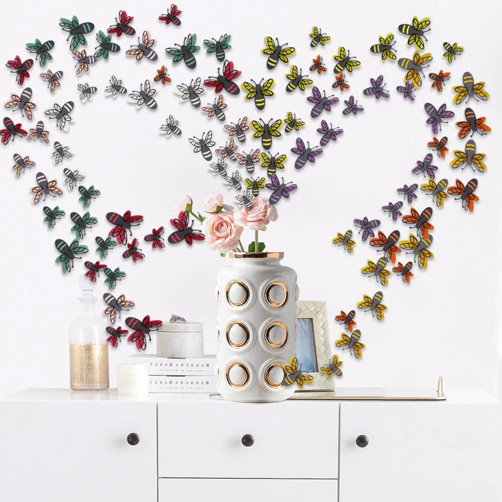 100% Brand New Bee Stickers Wall Stickers Holiday Celebration Decor Party/nursery/christening Strong Stickiness Vinyl
100% Brand New Bee Stickers Wall Stickers Holiday Celebration Decor Party/nursery/christening Strong Stickiness Vinyl