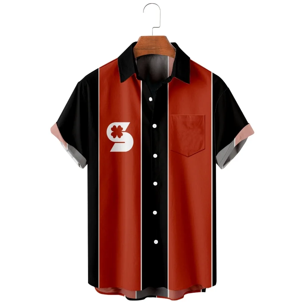 2022 Fashion Casual Hawaiian Beach Shirt, Clover Icon Vintage Print, Summer Pocket Shirt for Men and Women
2022 Fashion Casual Hawaiian Beach Shirt, Clover Icon Vintage Print, Summer Pocket Shirt for Men and Women