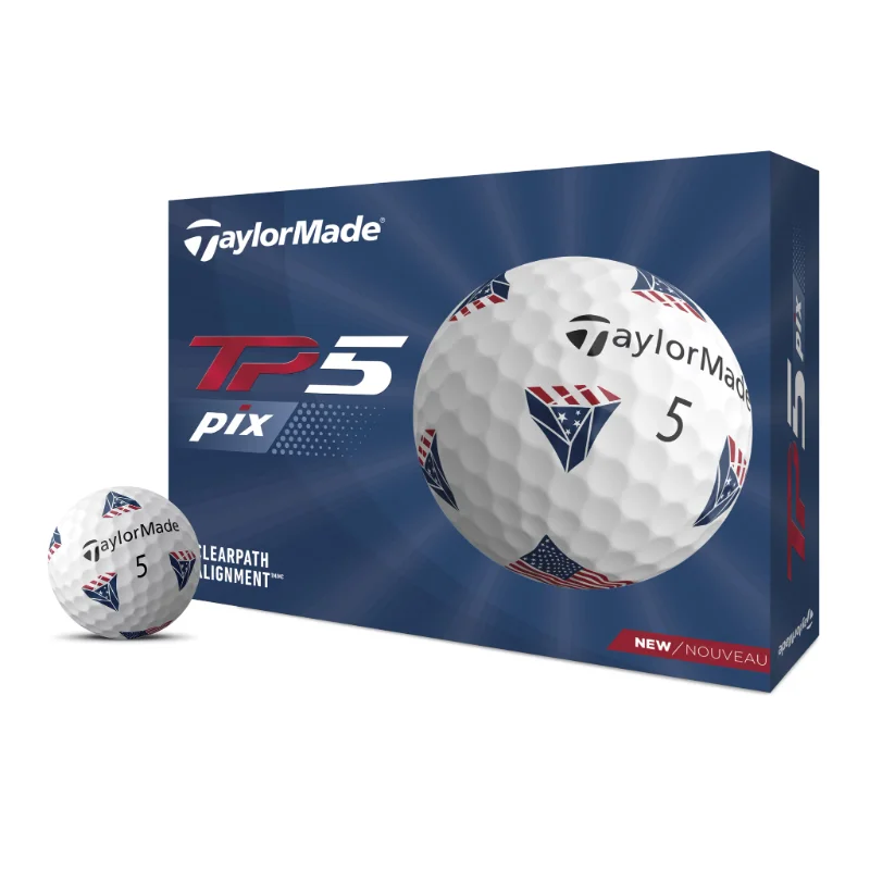 

TaylorMade TP5 Pix2.0 USA Golf Balls 12BP
