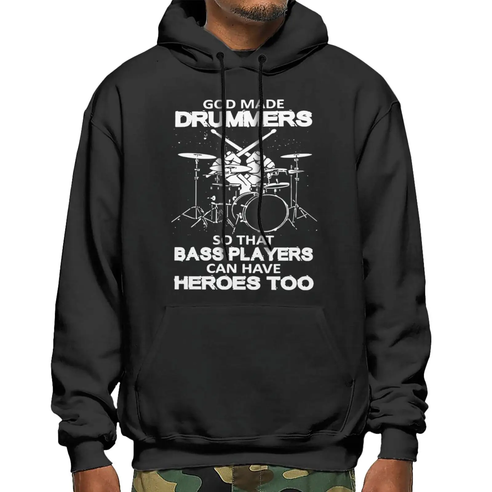 God Made Drummers So That Bass Sweatshirts Hoodies Men's Coat Men's Winter Jacket Sweatshirt Woman Anime Hoodies Anime Hoodies
God Made Drummers So That Bass Sweatshirts Hoodies Men's Coat Men's Winter Jacket Sweatshirt Woman Anime Hoodies Anime Hoodies