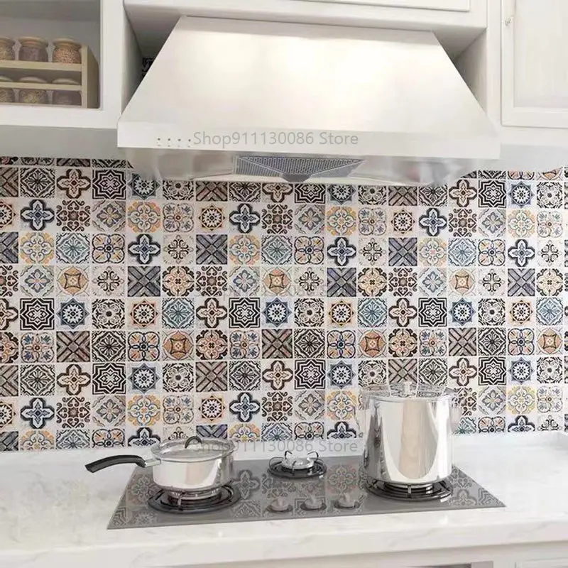 Self-Adhesive Kitchen Oil-Proof Heat-Resistant Home Decor Waterproof Vinyl Wallpapers Wall Stickers Diy Thickened Tile Stickers
Self-Adhesive Kitchen Oil-Proof Heat-Resistant Home Decor Waterproof Vinyl Wallpapers Wall Stickers Diy Thickened Tile Stickers