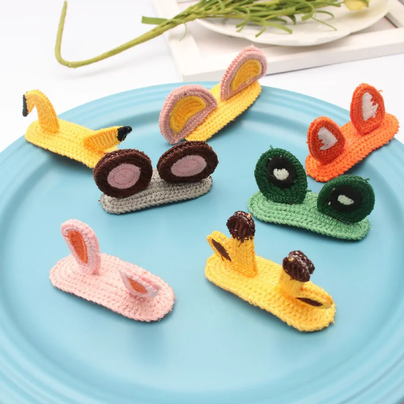1Pcs Girls Cartoon Earls Knitting Hairpins Sweet Hair Ornament Clips Barrettes Lovely Headband Fashion Hair Accessories child
1Pcs Girls Cartoon Earls Knitting Hairpins Sweet Hair Ornament Clips Barrettes Lovely Headband Fashion Hair Accessories child