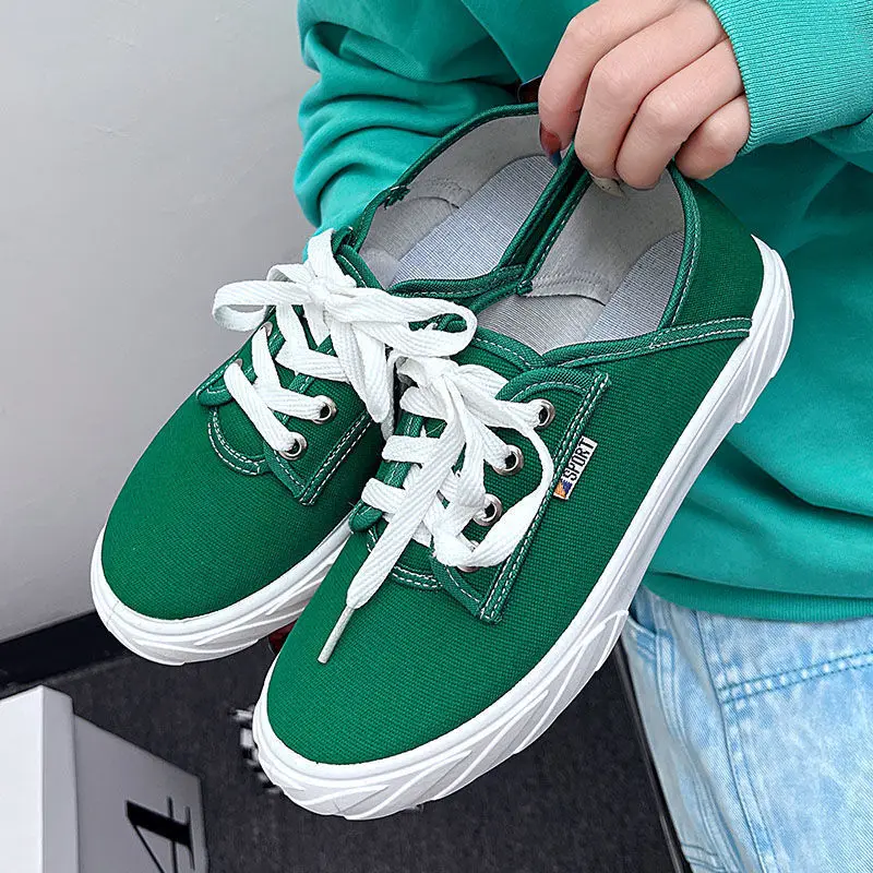 Woman Casual Shoes Women Flat 2022Fashion Round Toe Platform Shoes Women's Vulcanize Shoes Lace Up Loafers Zapatos Mujer
Woman Casual Shoes Women Flat 2022Fashion Round Toe Platform Shoes Women's Vulcanize Shoes Lace Up Loafers Zapatos Mujer
