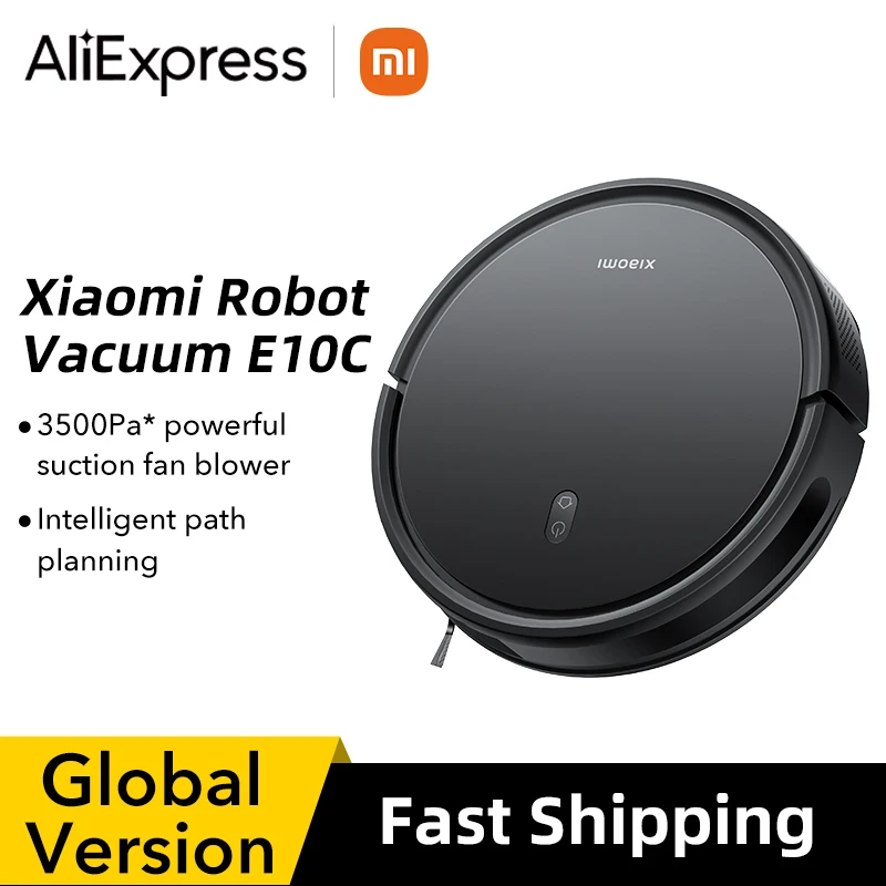 

Global version Xiaomi Robot Vacuum E10C 3500Pa* powerfulsuction fan blower Intelligent path planning Easily track cleaning