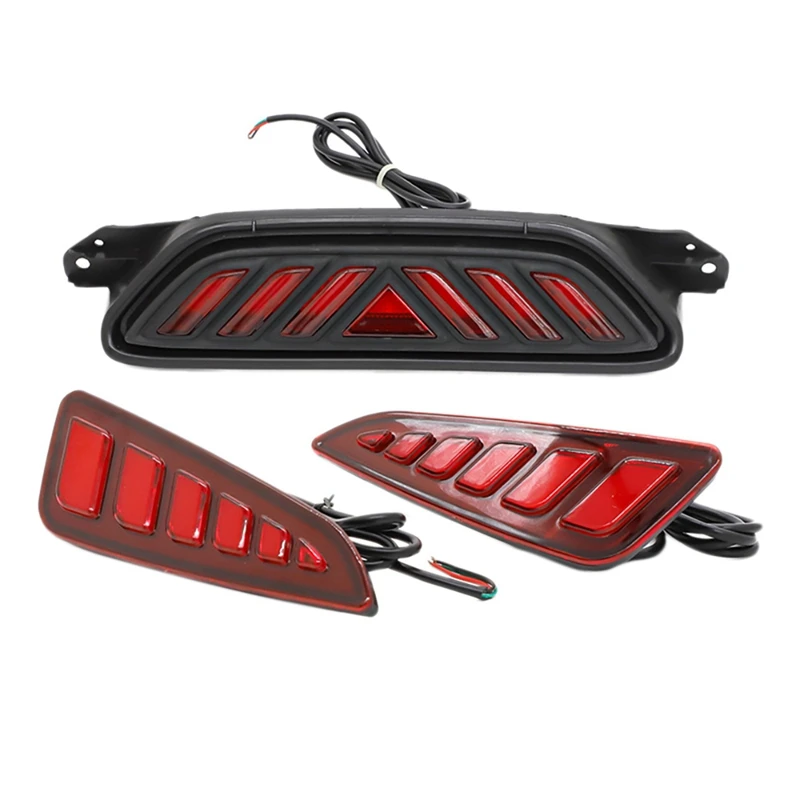 Car Flashing LED Reflector Tail Light Rear Bumper Fog Lamp Brake Light for Toyota CHR C-HR 2016 2017 2018 2019
Car Flashing LED Reflector Tail Light Rear Bumper Fog Lamp Brake Light for Toyota CHR C-HR 2016 2017 2018 2019