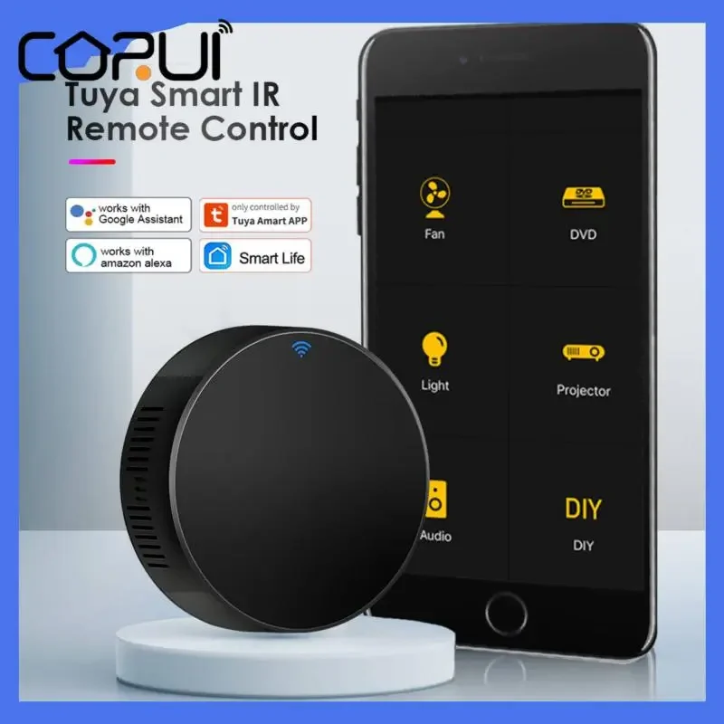 NEW Smart Life App WiFi IR Remote Control Smart Infrared Remote For AC TV DVD Supports Alexa Home
NEW Smart Life App WiFi IR Remote Control Smart Infrared Remote For AC TV DVD Supports Alexa Home