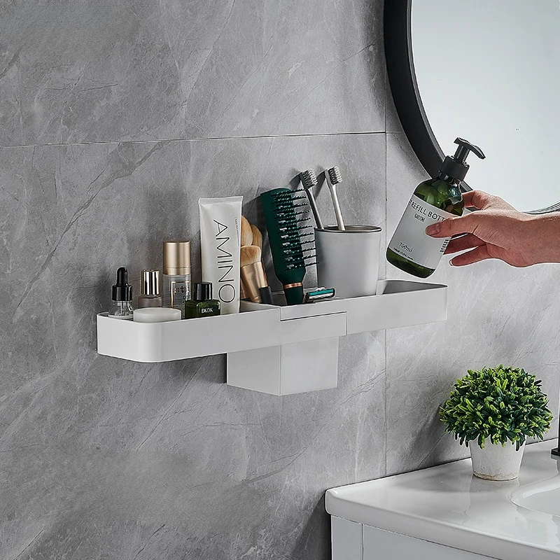 Bathroom Shelf Organizer Toilet Adhesive Shampoo Gel Storage Basket Decoration Kitchen Corner Shower Shelf Rack Accessories
Bathroom Shelf Organizer Toilet Adhesive Shampoo Gel Storage Basket Decoration Kitchen Corner Shower Shelf Rack Accessories