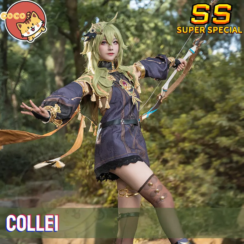 CoCos-SS Game Genshin Impact Collei Cosplay Costume Game Genshin Impact Cosplay Collei Sprout of Rebirth Costume and Cosplay Wig
CoCos-SS Game Genshin Impact Collei Cosplay Costume Game Genshin Impact Cosplay Collei Sprout of Rebirth Costume and Cosplay Wig