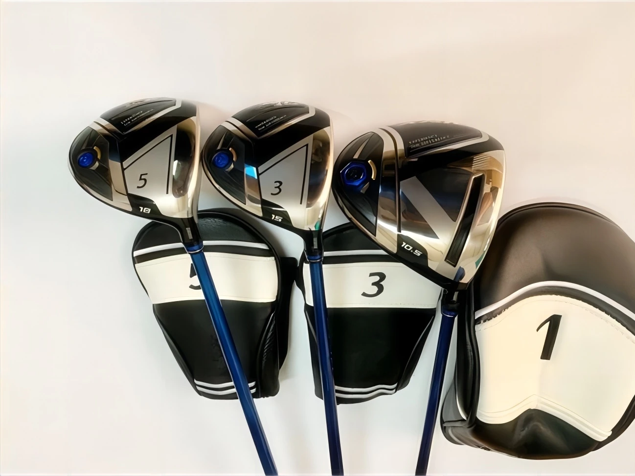 

Brand New MP1100 Full Set MP1100 Golf Clubs Driver + Fairway Woods R/S/SR Flex Graphite Shaft Head Cover Included