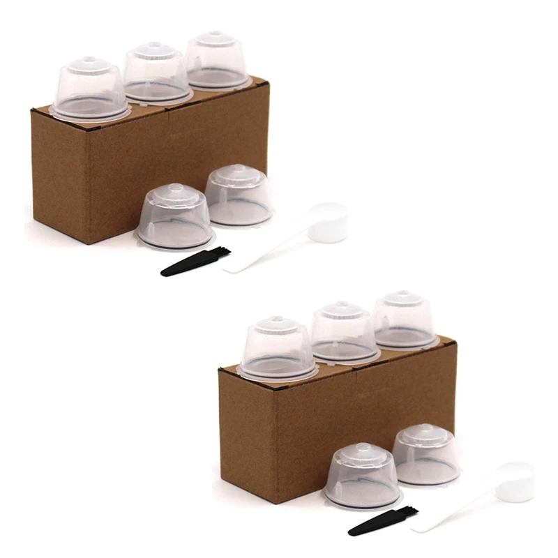 10PCS Reusable Nestle For Dolce Gusto Coffee Capsule Filter Cup Refillable Filter Basket Caps Reusable Spoon Brush-1
10PCS Reusable Nestle For Dolce Gusto Coffee Capsule Filter Cup Refillable Filter Basket Caps Reusable Spoon Brush-1