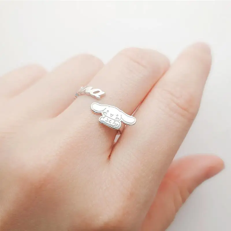 Kawaii Sanrio Cinnamorol серебряное кольцо, милое Гипоаллергенное Настоящее золотое покрытие для подруги, подарок на день рождения, праздник, кольцо с ...
Kawaii Sanrio Cinnamorol серебряное кольцо, милое Гипоаллергенное Настоящее золотое покрытие для подруги, подарок на день рождения, праздник, кольцо с ...