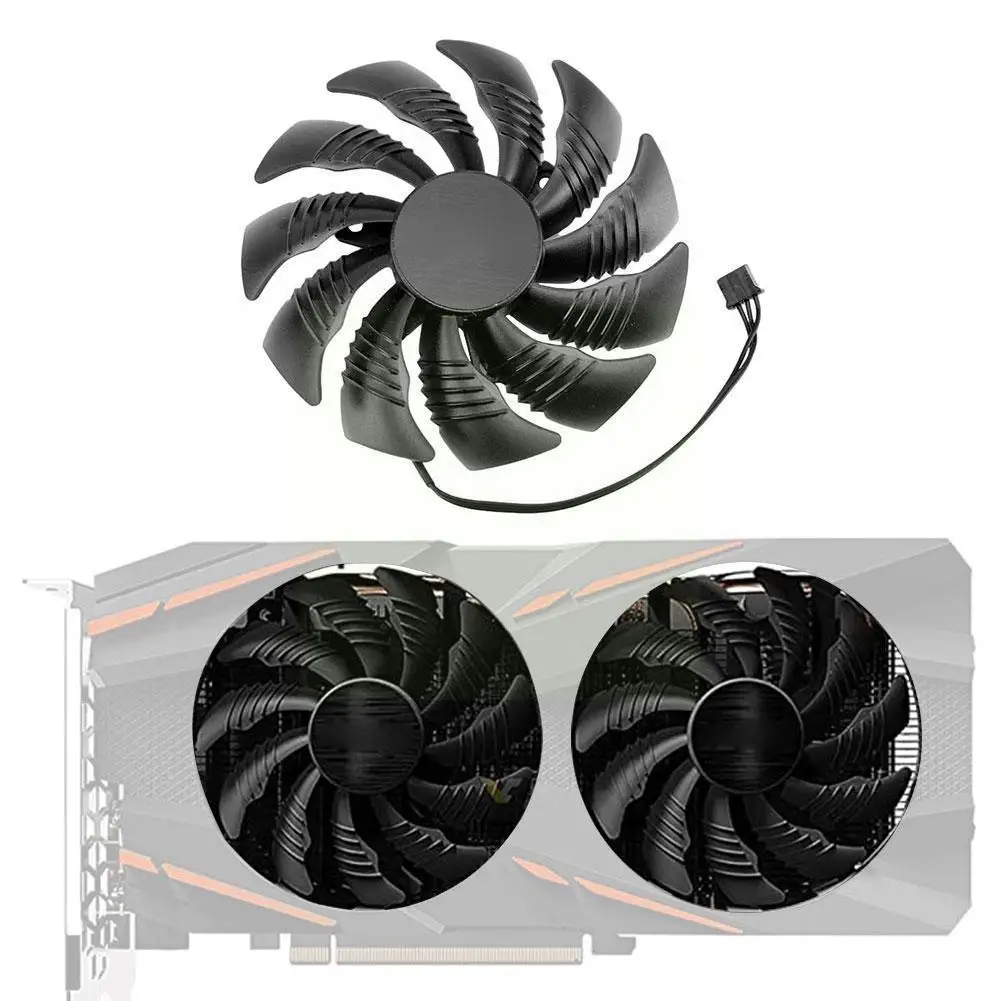 Black Notebook Cooling Fan Is Suitable For Gigabyte Gtx 1060 1070 Graphics Card Cooling Fan T129215su X1h4
Black Notebook Cooling Fan Is Suitable For Gigabyte Gtx 1060 1070 Graphics Card Cooling Fan T129215su X1h4