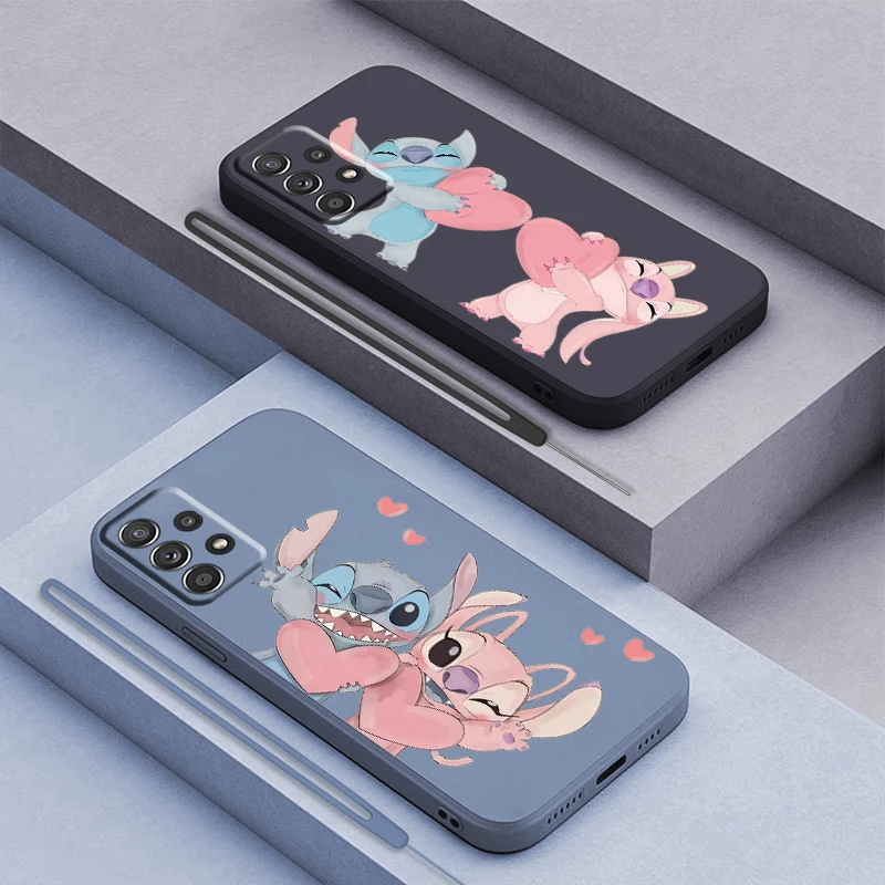 Anime Cute Lilo Stitch For Samsung Galaxy A54 A34 A14 A73 A53 A33 A23 A13 A72 A52 A32 A22 Liquid Rope Soft Phone Case Coque Capa
Anime Cute Lilo Stitch For Samsung Galaxy A54 A34 A14 A73 A53 A33 A23 A13 A72 A52 A32 A22 Liquid Rope Soft Phone Case Coque Capa