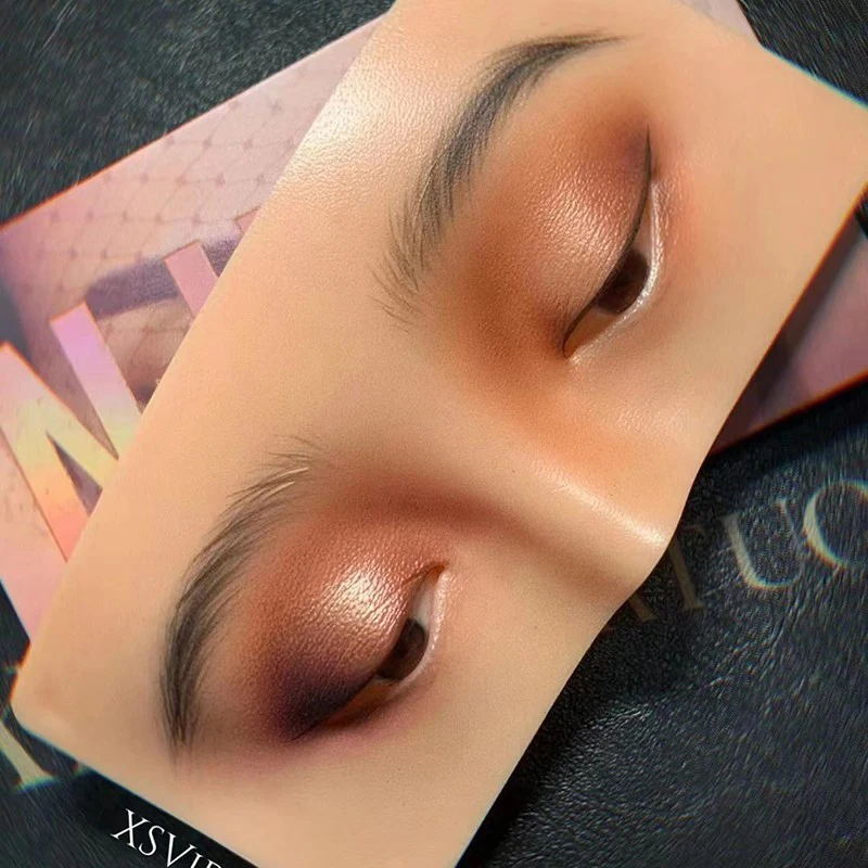 The Perfect Aid to Practicing Makeup Silicone Face Eye Makeup Practice Board Pad Silicone Bionic Skin for Make Up Face Eyelash
The Perfect Aid to Practicing Makeup Silicone Face Eye Makeup Practice Board Pad Silicone Bionic Skin for Make Up Face Eyelash