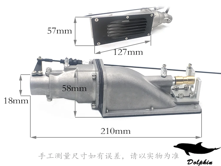 35mm Metal Marine Propeller Ejector Aluminum Alloy Pump Jet Propeller Ship Model Jet Pump
35mm Metal Marine Propeller Ejector Aluminum Alloy Pump Jet Propeller Ship Model Jet Pump