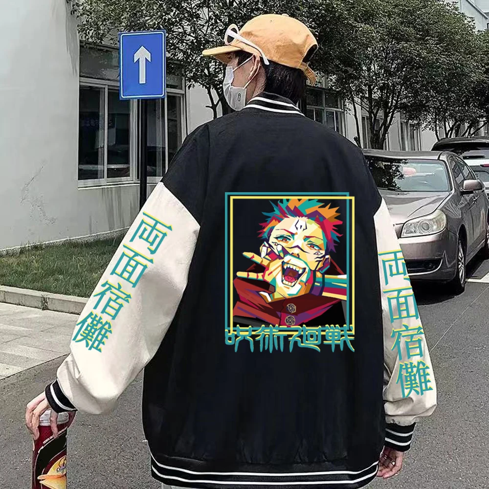 Anime Jujutsu Kaisen Baseball Uniform Japanese Cartoon Loose Hoodie Comfortable Creativity Streetwear Male
Anime Jujutsu Kaisen Baseball Uniform Japanese Cartoon Loose Hoodie Comfortable Creativity Streetwear Male