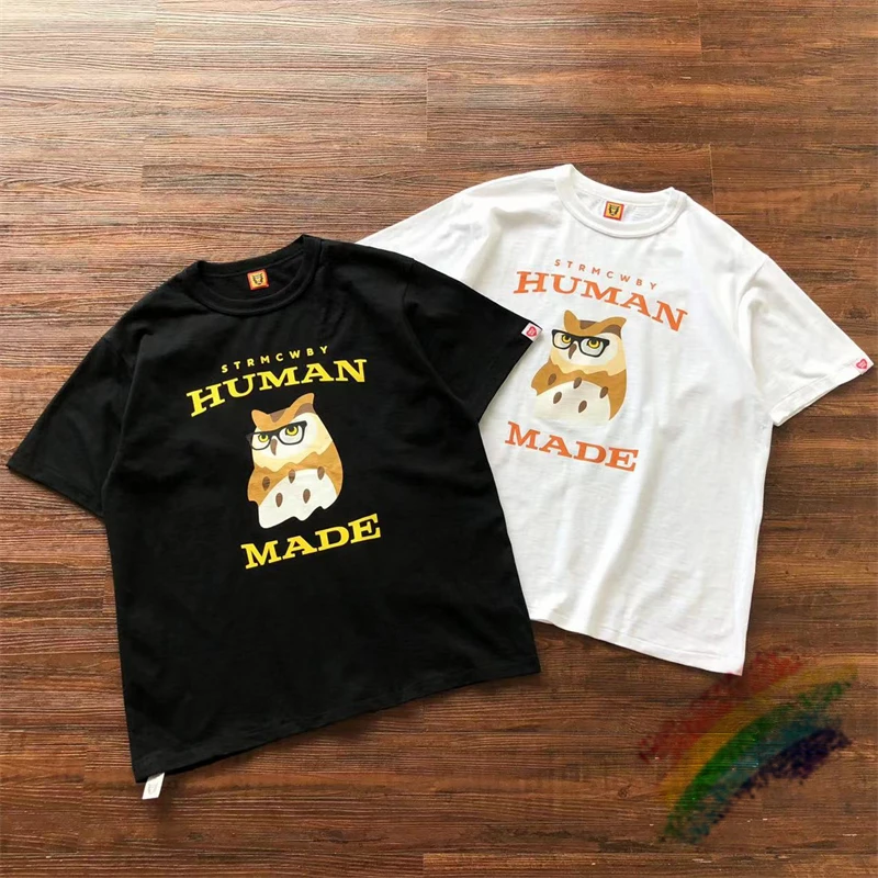 2023ss Owl HUMAN MADE T Shirt Men Women Oversized Top Tees Animal Graphic Limited T-shirt 
2023ss Owl HUMAN MADE T Shirt Men Women Oversized Top Tees Animal Graphic Limited T-shirt