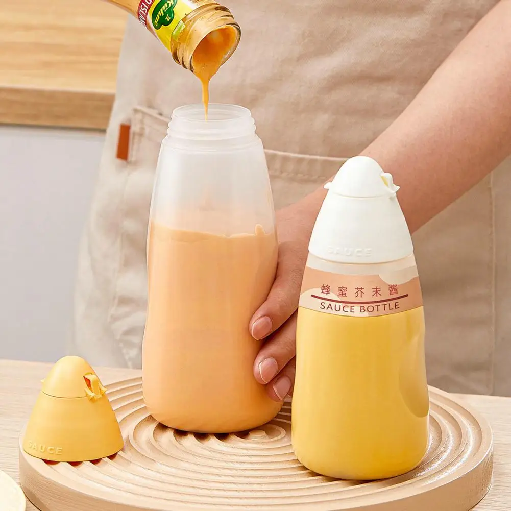 No Odor Sauce Dispenser Highly Sealed Smooth Surface Vacuum Sealed Bottle Leakproof Salad Squeeze Cruet for Hotel
No Odor Sauce Dispenser Highly Sealed Smooth Surface Vacuum Sealed Bottle Leakproof Salad Squeeze Cruet for Hotel