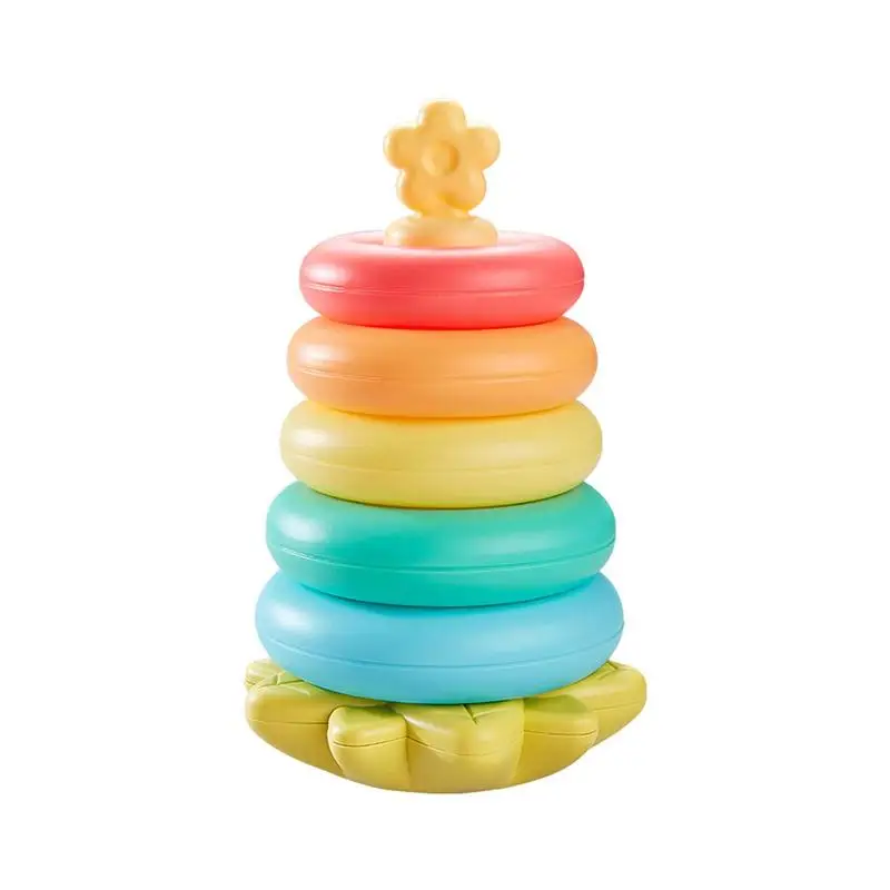 Stacking Toys Educational Toy Rainbow Stacking Rings Babies Toy Early Educational Learning Stacking Tower Sensory Toys For Kids
Stacking Toys Educational Toy Rainbow Stacking Rings Babies Toy Early Educational Learning Stacking Tower Sensory Toys For Kids