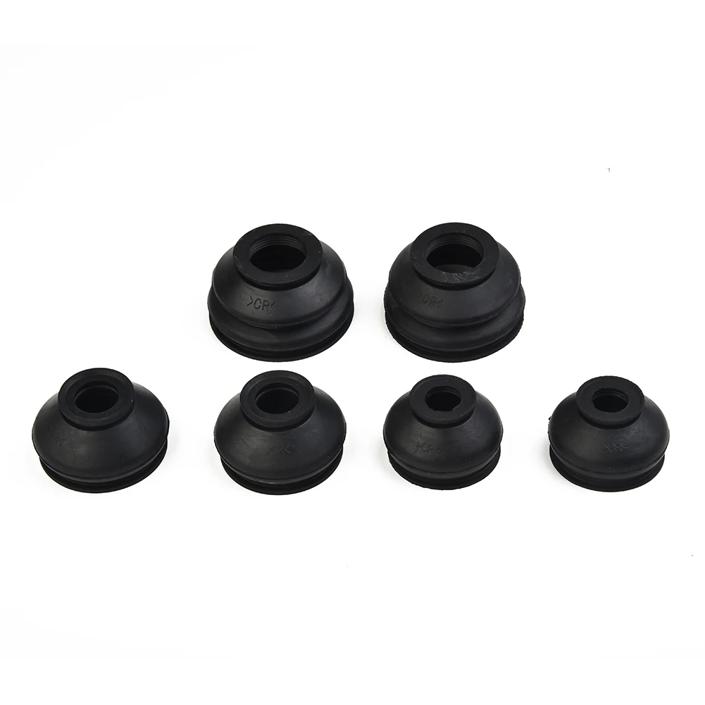 Ball Joint Dust Boot Covers Set High Quality Hot Part Replacement Tie Rod End Truck 6pcs Accessory Adapter Black
Ball Joint Dust Boot Covers Set High Quality Hot Part Replacement Tie Rod End Truck 6pcs Accessory Adapter Black