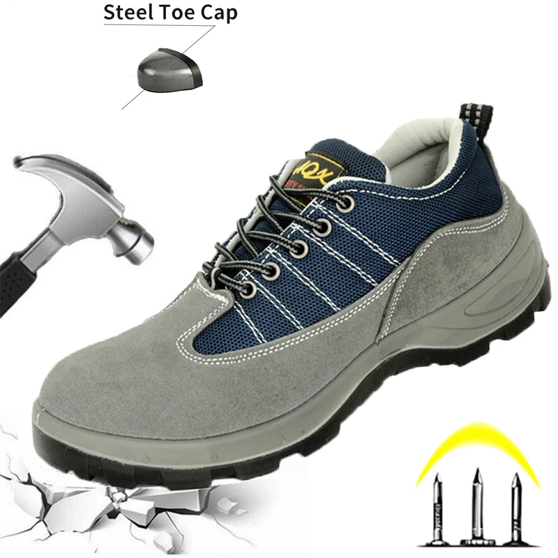 CHNMR Work Boots Indestructible Safety Shoes Men Women Steel Toe Shoes Puncture-Proof Work Sneakers Adult Work Shoes
CHNMR Work Boots Indestructible Safety Shoes Men Women Steel Toe Shoes Puncture-Proof Work Sneakers Adult Work Shoes