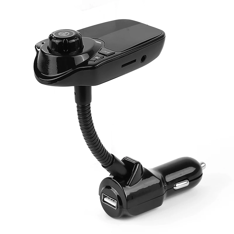 

Автомобильный FM-передатчик, беспроводной Bluetooth MP3-плеер с двумя USB-портами, быстрое зарядное устройство QC3.0, гнездо прикуривателя, автозапчасти