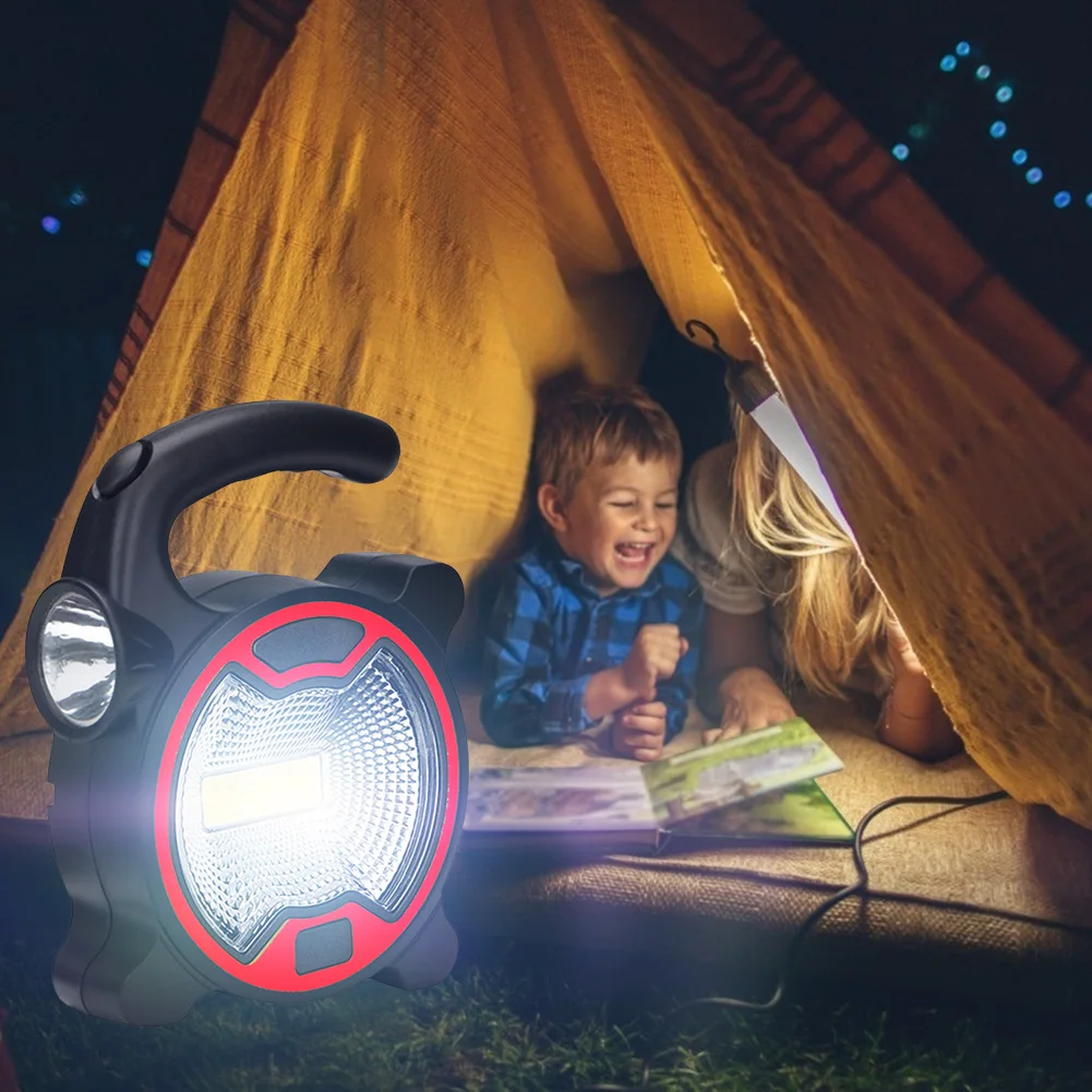 Portable COB Battery Power LED Work Light Waterproof Lawn Lamp Yard Street Lights Tent Camping Fishing Equipment
Portable COB Battery Power LED Work Light Waterproof Lawn Lamp Yard Street Lights Tent Camping Fishing Equipment
