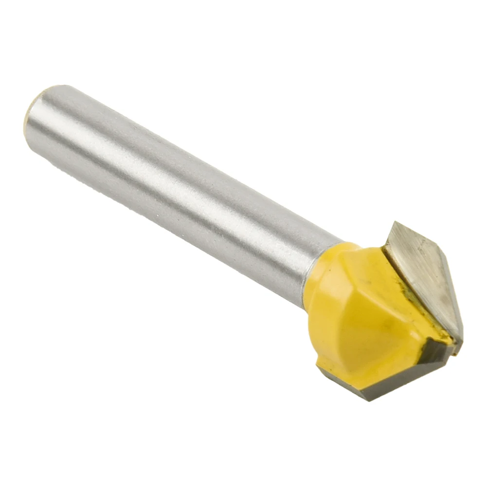6mm Shank Router Bit 90 Degree V-Shaped Flat Head Engraving Milling Cutter Woodworking Trimming Tools
6mm Shank Router Bit 90 Degree V-Shaped Flat Head Engraving Milling Cutter Woodworking Trimming Tools