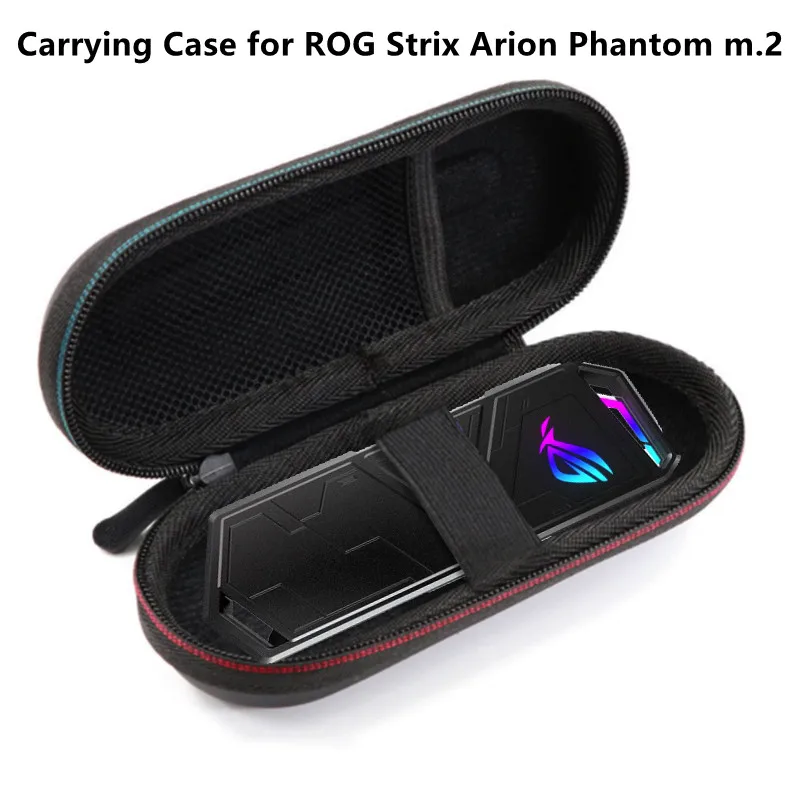 Suitable For Carrying Case for ROG Strix Arion Phantom m.2 Mobile Hard Drive Storage Box Bag Protective Cover
Suitable For Carrying Case for ROG Strix Arion Phantom m.2 Mobile Hard Drive Storage Box Bag Protective Cover