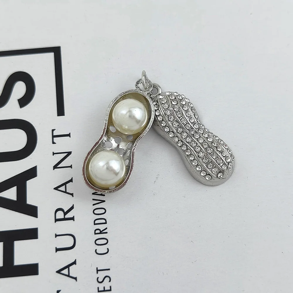 DIY Women's Jewelry Accessories Handmade Pearls Charms Peanut Pendants For Handmade Women Fashion Pendant Jewelry Making
DIY Women's Jewelry Accessories Handmade Pearls Charms Peanut Pendants For Handmade Women Fashion Pendant Jewelry Making