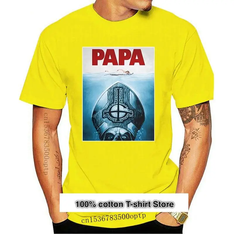 Camiseta divertida para hombre y mujer, camiseta novedosa, camiseta de Ghost B.C Papa
Camiseta divertida para hombre y mujer, camiseta novedosa, camiseta de Ghost B.C Papa