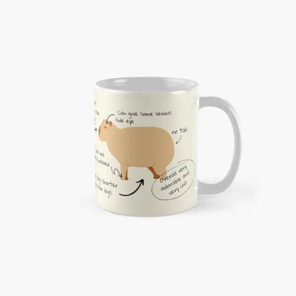 Anatomy Of A Capybara Classic Mug Image Drinkware Photo Tea Printed Design Coffee Simple Handle Round Picture Cup Gifts
Anatomy Of A Capybara Classic Mug Image Drinkware Photo Tea Printed Design Coffee Simple Handle Round Picture Cup Gifts
