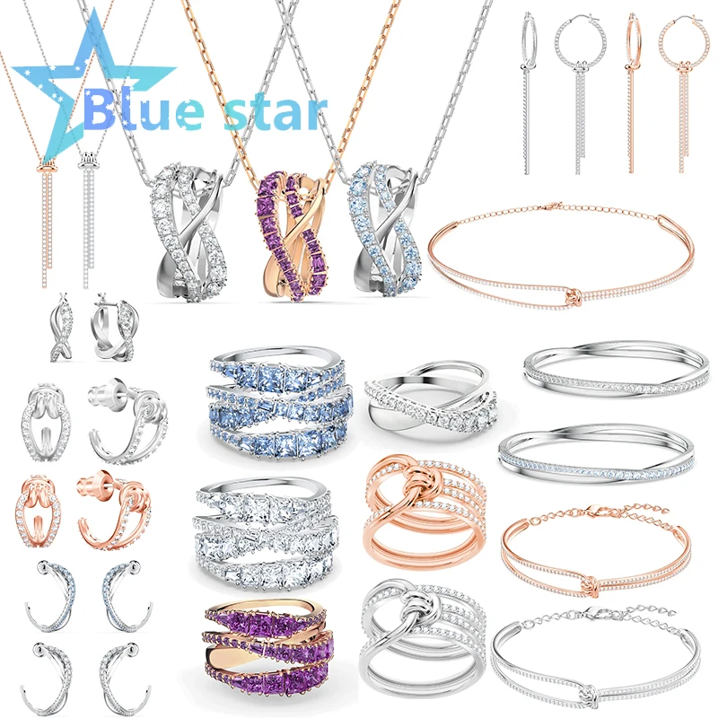 Swa 2022 Trend Necklace Ladies Jewelry Luxury Brand Austria Sparkling Crystal Jewelry Earrings Charm Women Jewelry Gifts
Swa 2022 Trend Necklace Ladies Jewelry Luxury Brand Austria Sparkling Crystal Jewelry Earrings Charm Women Jewelry Gifts