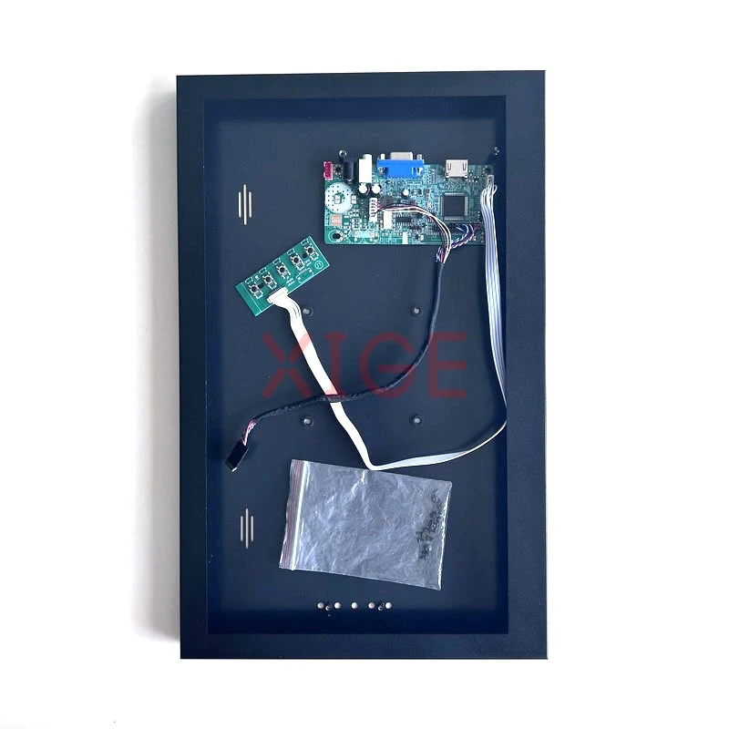 Metal Shell&Driver Board Fit LP125WH2/B125XW01/B125XW02 12.5" Monitor Universal 1366*768 40-Pin LVDS VGA Compatible-HDMI DIY Kit
Metal Shell&Driver Board Fit LP125WH2/B125XW01/B125XW02 12.5" Monitor Universal 1366*768 40-Pin LVDS VGA Compatible-HDMI DIY Kit