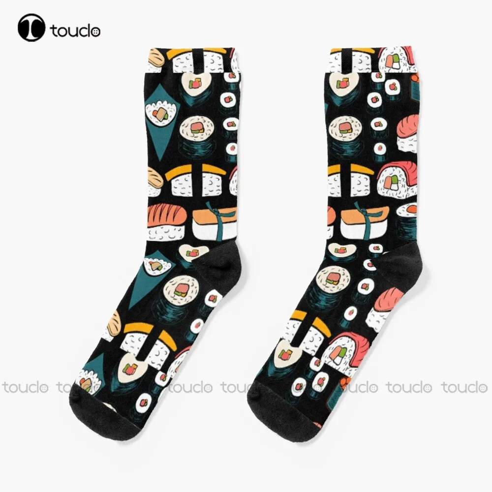 Sushi Pattern Sushi Food Japan Japanese Cute Funny Socks White Soccer Socks 360° Digital Print Unisex Adult Teen Youth Socks
Sushi Pattern Sushi Food Japan Japanese Cute Funny Socks White Soccer Socks 360° Digital Print Unisex Adult Teen Youth Socks