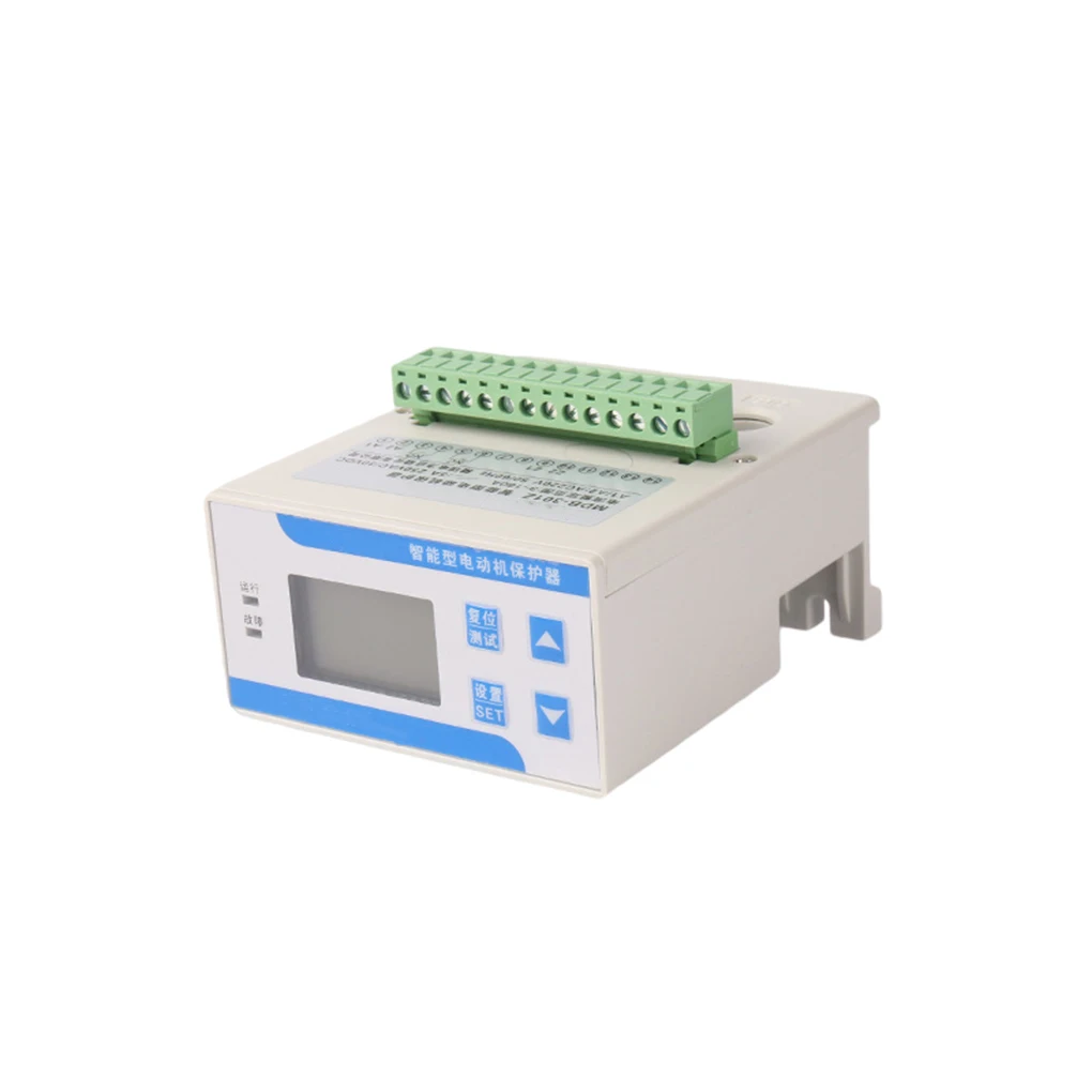 Цифровой протектор от перегрузки, реле защиты от перегрузки фазы и потери тока электродвигателя с кнопкой отображения тока
Цифровой протектор от перегрузки, реле защиты от перегрузки фазы и потери тока электродвигателя с кнопкой отображения тока