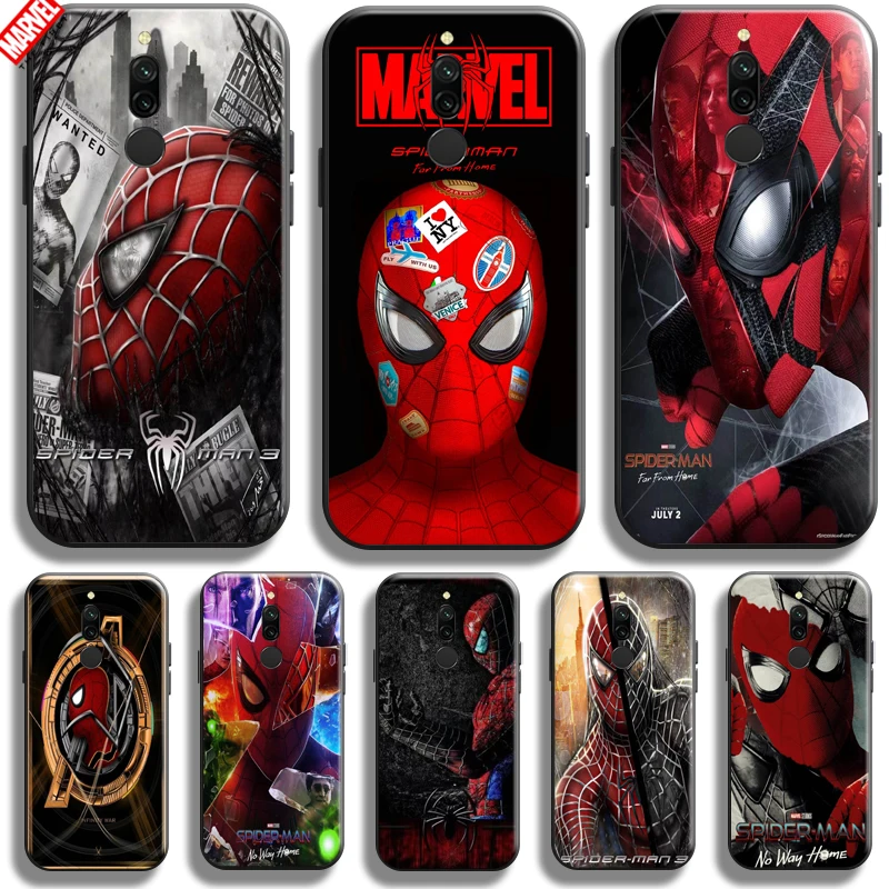 Spiderman Marvel For Xiaomi Redmi 8 8A Phone Case Soft Silicon Coque Cover Black Funda Comics Captain America
Spiderman Marvel For Xiaomi Redmi 8 8A Phone Case Soft Silicon Coque Cover Black Funda Comics Captain America