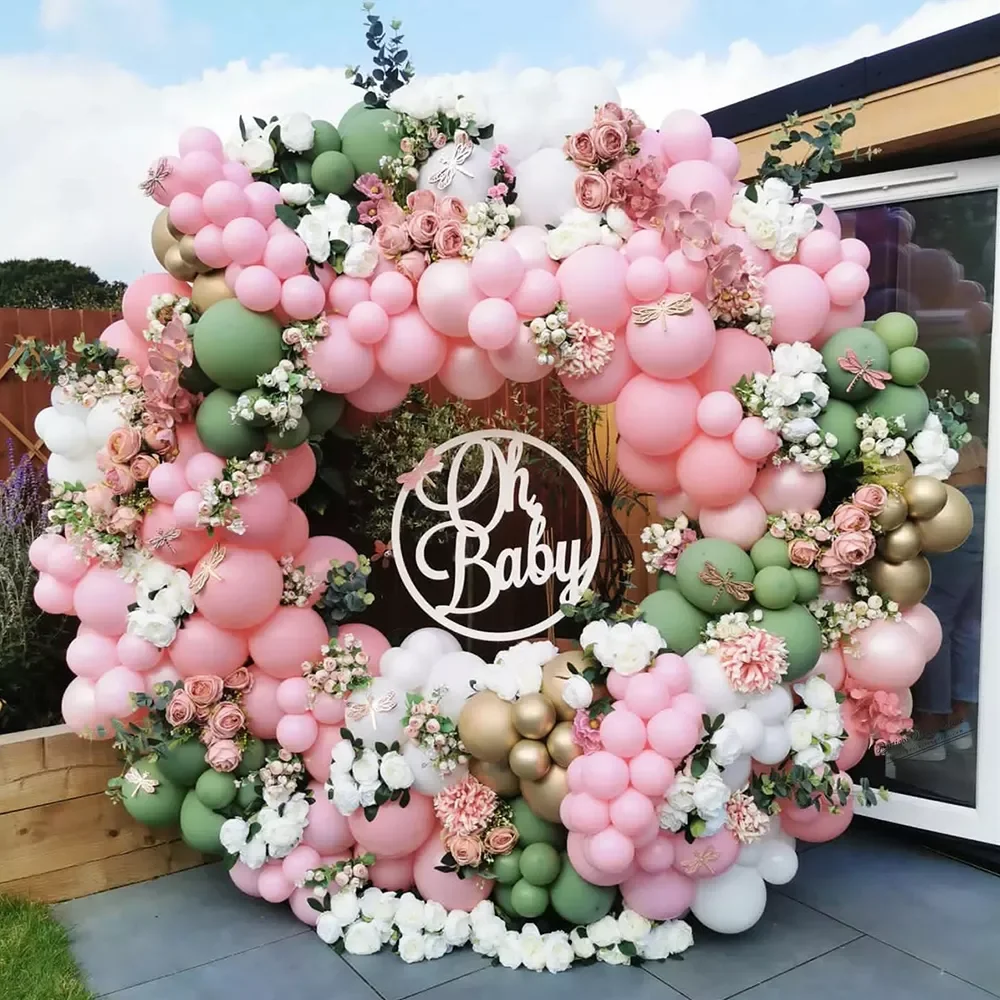237Pcs Macaron Pink Avocado Green Balloon Garland Wedding Party Decoration Balloon Arch Valentines Birthday Baby Shower Supplies
237Pcs Macaron Pink Avocado Green Balloon Garland Wedding Party Decoration Balloon Arch Valentines Birthday Baby Shower Supplies