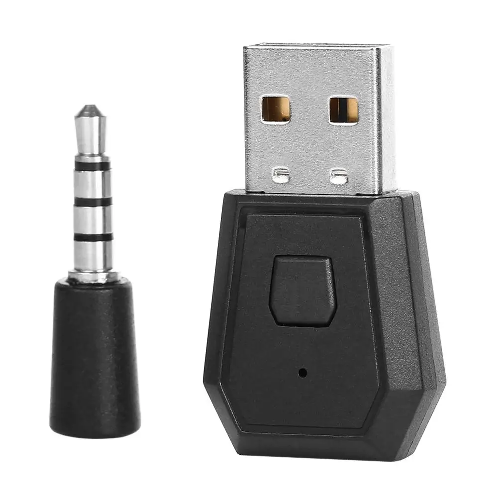 Wireless Bluetooth-compatible Headset Dongle USB 4.0 Sound Receiver 3.5mm Adapter for PS4 Console Controller Gamepad Accessories
Wireless Bluetooth-compatible Headset Dongle USB 4.0 Sound Receiver 3.5mm Adapter for PS4 Console Controller Gamepad Accessories